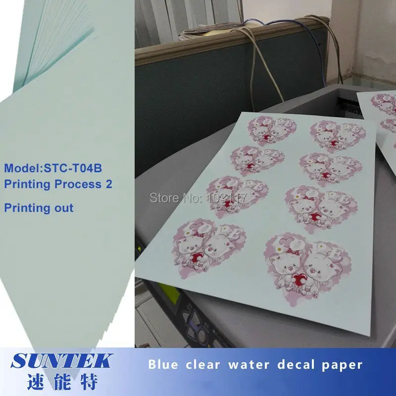 inkjet water decal paper