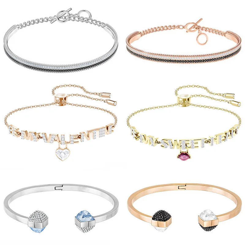 

Kaliyah 100% Sterling Silver Original 1:1 High Quality Type Deraling Your Heart Bracelet Women Mail Free Jewels