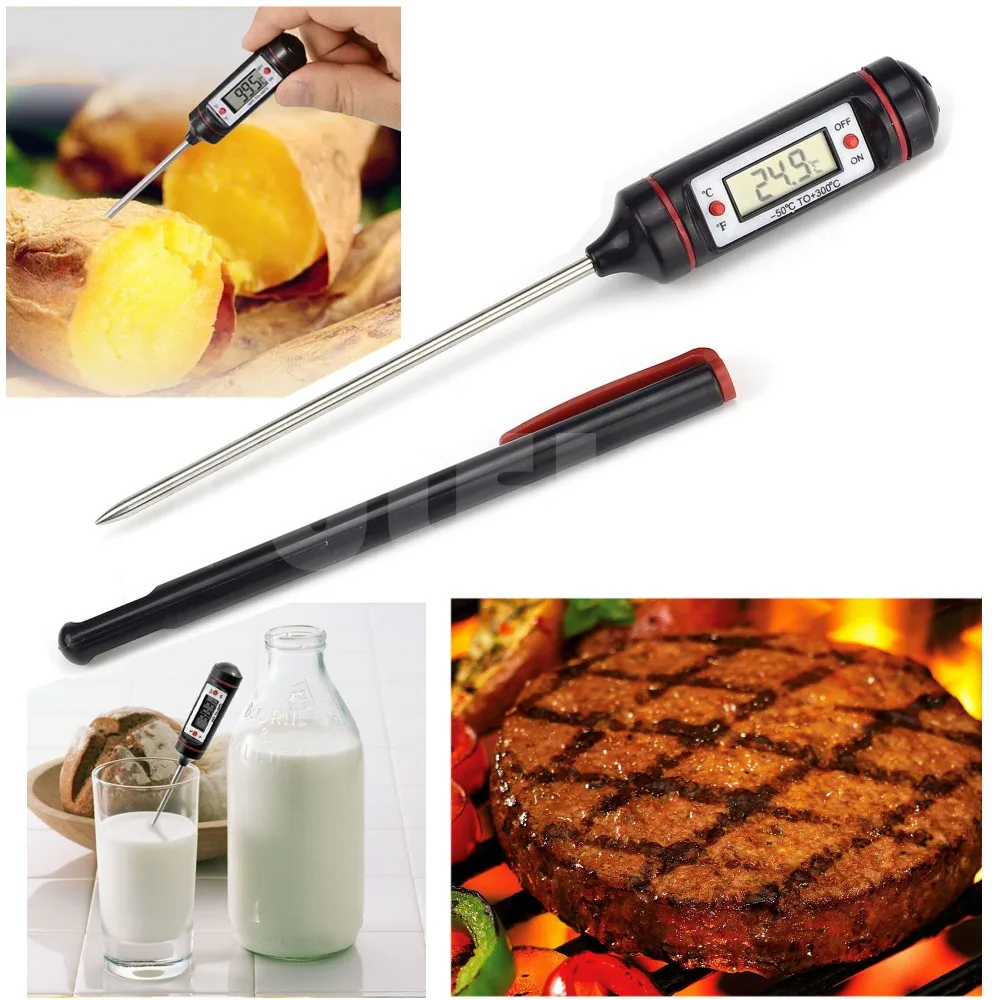 Buy Kitchen Cooking Food Digital Thermometer Meat
