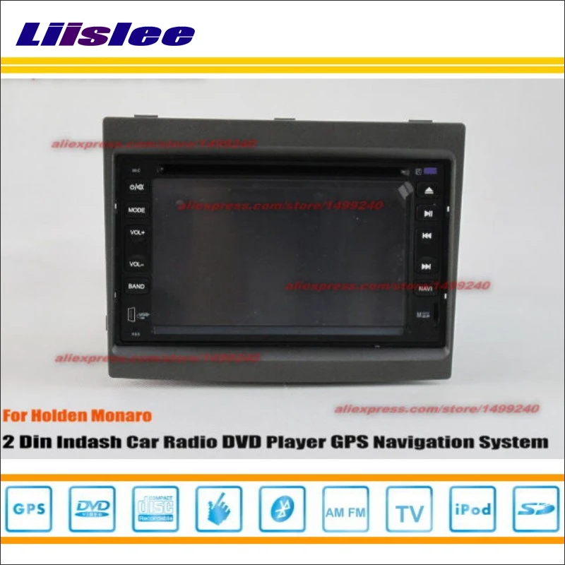 Flash Deal Liislee For Holden Monaro 2004~2007 Radio CD DVD Player & GPS Nav Navi Navigation System / Double Din Car Audio Installation Set 0