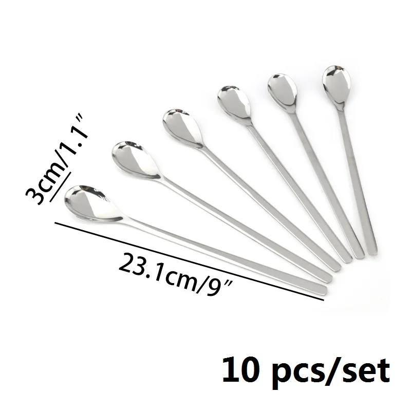 stainless steel coffee spoon set