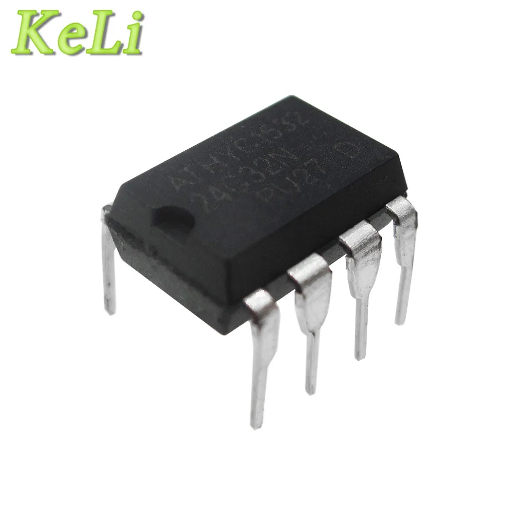 10pcs/lot AT24N32 AT24C32N 24C32N 24C32 DIP 8 EEPROM (4096x8) 32K 1.8 5 ...