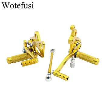 

Wotefusi Motorcycle Shifter Brake Shift Rear Pedal Footrest Foot Rests Lever For Suzuki GSXR 1300 HAYABUSA 2008 [TT15]