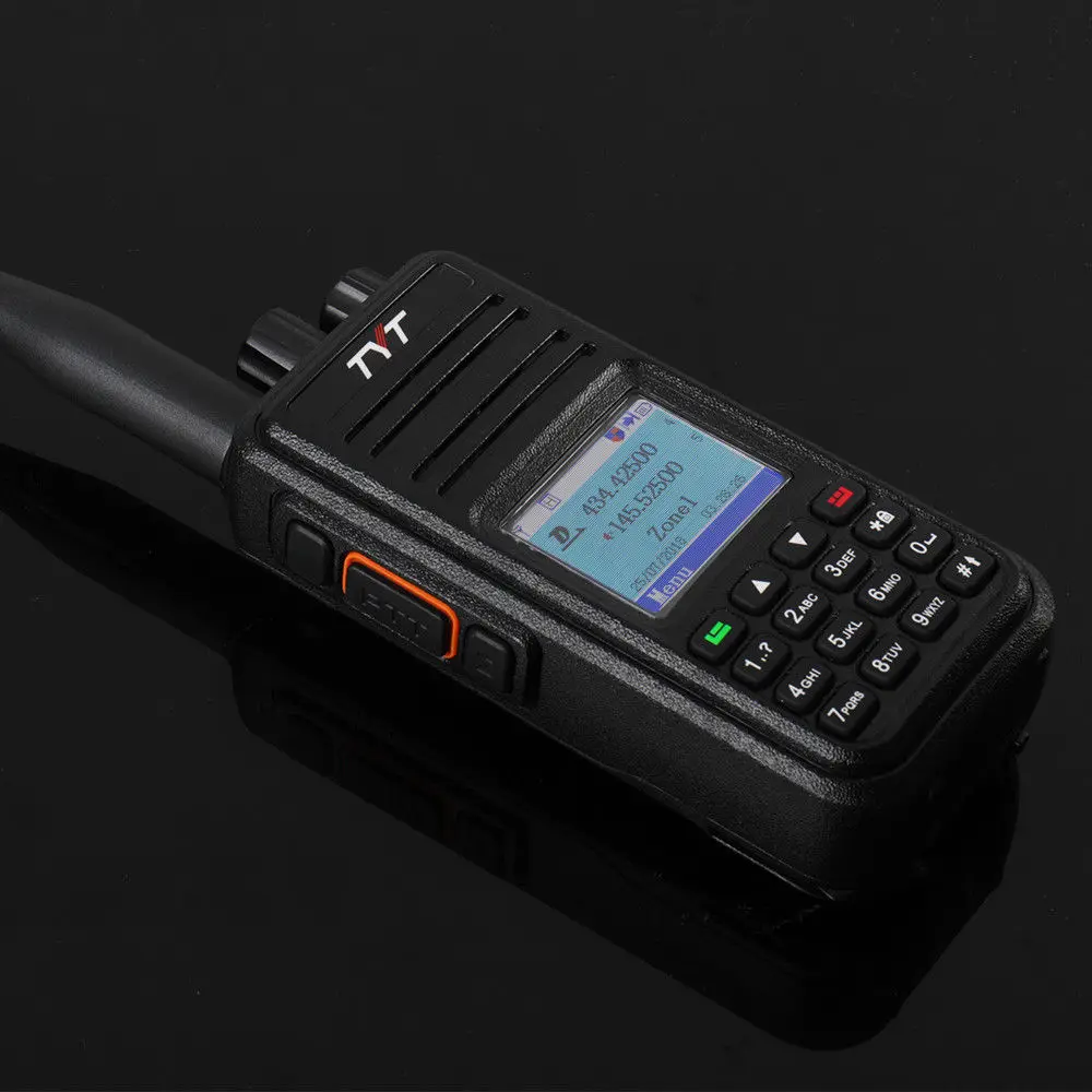 TYT обновленная версия MD UV380 gps двухдиапазонный любительский DMR Tier II аналоговый