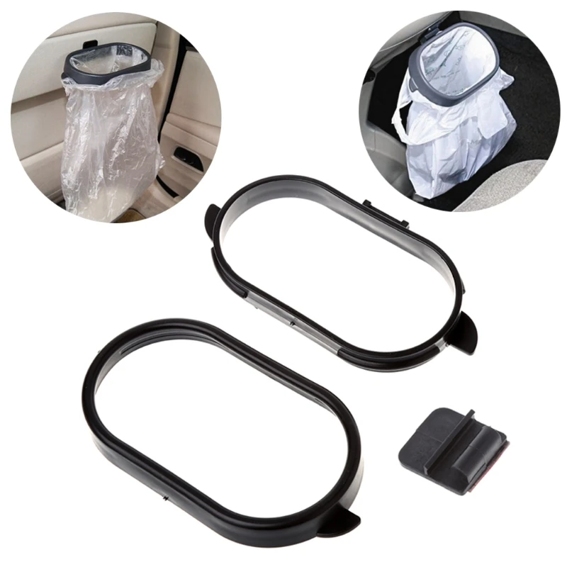 

Hot New Rubbish Bin Auto Car Organizer Trash Bag Rack Hanger Vehicle Frame Garbage Holder Accessories Portable High Quality
