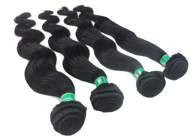 Brazilian Hair Products 4pcs Lot 100g Bundle 100 Huma Hair