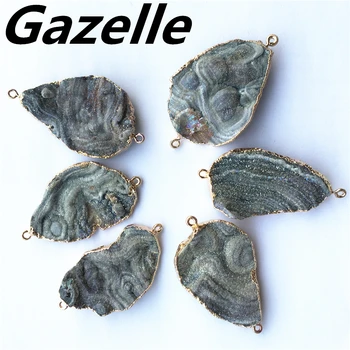 

5PCS Luxury Personalizeds Natural stone Galaxy Pendants Connector Nebula Cosmic Creative Agates Necklace&Pendant Lovely Lucky