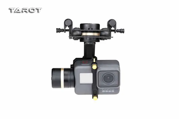 Tarot 3D V Металл TL3T05 3 оси PTZ карданный Стабилизатор камеры для GOPRO Экшн камеры FPV Дрон запчасти