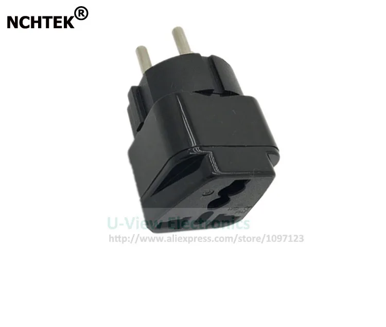 NCHTEK 10A 250V ISRAEL Palestine Travel Plug Adapter Universal Outlet