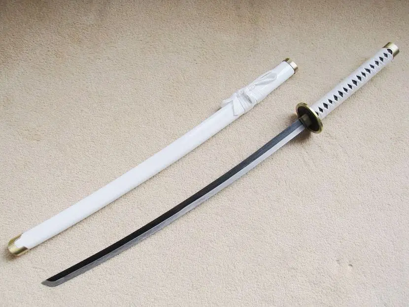 S2666 японский аниме ророноа Зоро меч WADO ICHIMONJI GUN металлический средний цвет 41 дюйм