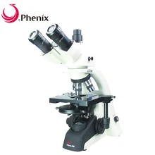 Phix 40X-1000X тринокулярная головка Профессиональный фазовый контрастный микроскоп 3 Вт светодиодный ограниченный план цели клинический просмотр крови