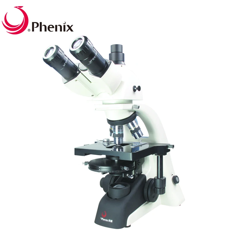 

Phenix Phase Contrast Microscopes Trinocular head 1000X Magnification 3W LED Light Limited Plan