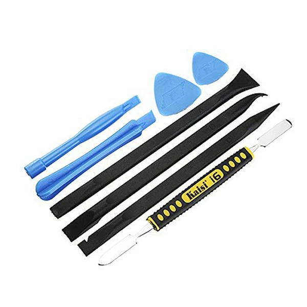 HLZS-Kaisi K-X1468 8 In 1 Opening Tools Kit For Iphone Ipad Screen Replace Mobile Phone Tablet Laptop Shell Case Repair Pry Ba |