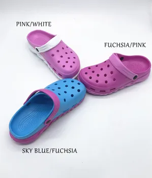 

GOOD WOMENS BEACH SLIPPERS SHOE SUMMER NON SLIP FLAT BASIC GARDEN CROC CLOGS SHOES FOR WOMAN FEMALE LADY EU 36 37 38 39 40 41