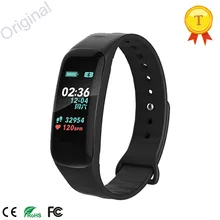 Красочный Экран умный Браслет Водонепроницаемый Спорт Фитнес трекер Smart запястье Смарт часы VS Mi band2
