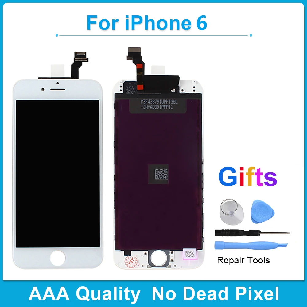 

Grade AAA LCD For iphone 6 Display Touch Screen Digitizer Replacement Full Assembly for iPhone 5 5s 5c 6 6 s lcd With Tools Kit