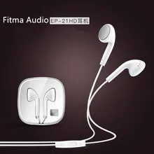 Fitma Audio EP21HD EP21 3,5 мм наушники для Mei zu Pro 5 M1 M2 MX3 MX4 Pro MX5 HIFI гарнитура MP3 мобильный телефон с микрофоном