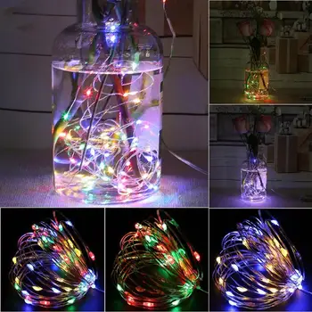 

2pcs 50 LED Colorful Remote Control Lamp Wedding Party Decor String Light
