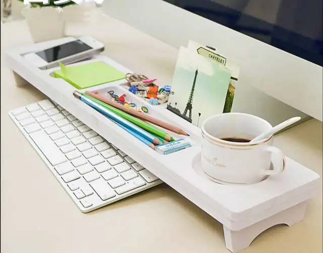 Creative Desk Organizers Box Simple office computer desktop keyboard storage Debris storage Box