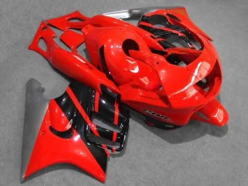 ABS обтекатель комплект для HONDA CBR600F3 97 98 CBR600 F3 CBR 600F3 1997 1998 CBR 600 красно-черные Обтекатели набор-Nn