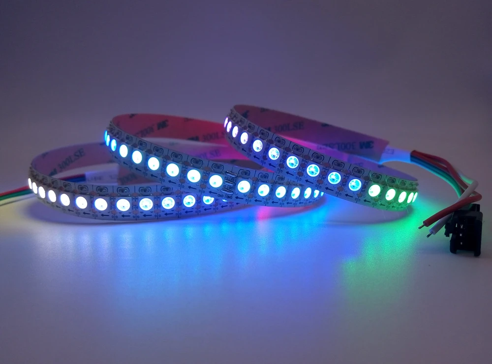 WS2812B WS2812 RGB светодиодный светильник Colorfulx1 RGB Led музыкальный контроллер DC5V светодиодный трансформатор комплект 5 м 10 м 15 м 20 м 30 светодиодов/м 60 светодиодов/м