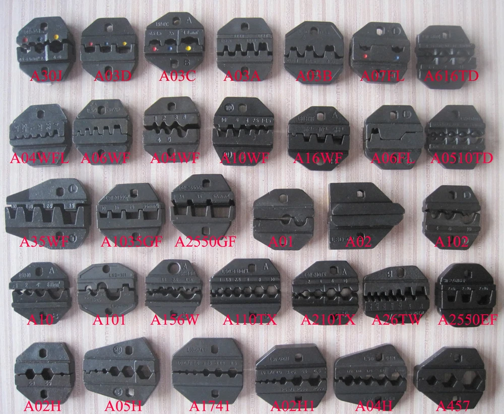 9''crimping dies