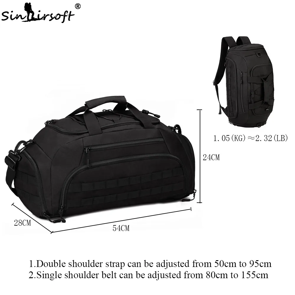 Военный тактический рюкзак SINAIRSOFT 30L 800D нейлоновая спортивная обувь сумка Molle