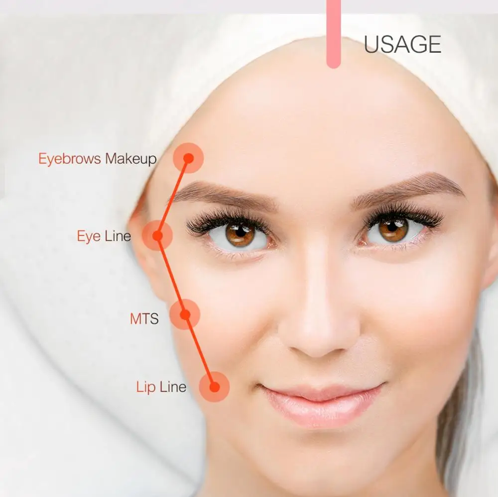 Permanent Makeup Machine Microblading Dermografos Rotary Tattoo Machine Dermografo Microblading Pen