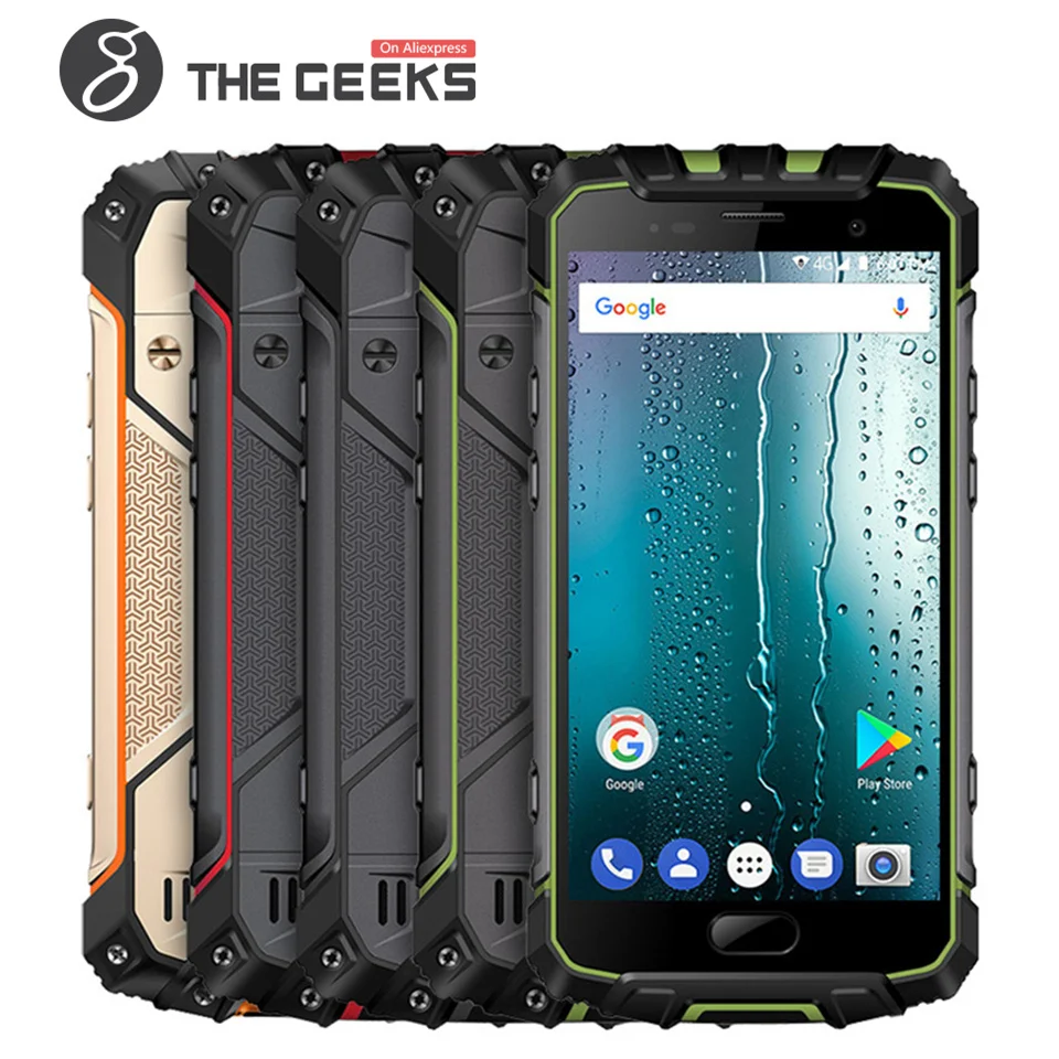 

Ulefone Armor 2S Waterproof IP68 Mobile Phone 5.0" FHD MTK6737T 2GB+16GB Quad Core Android 7.0 4G Global Version Rugged Phone