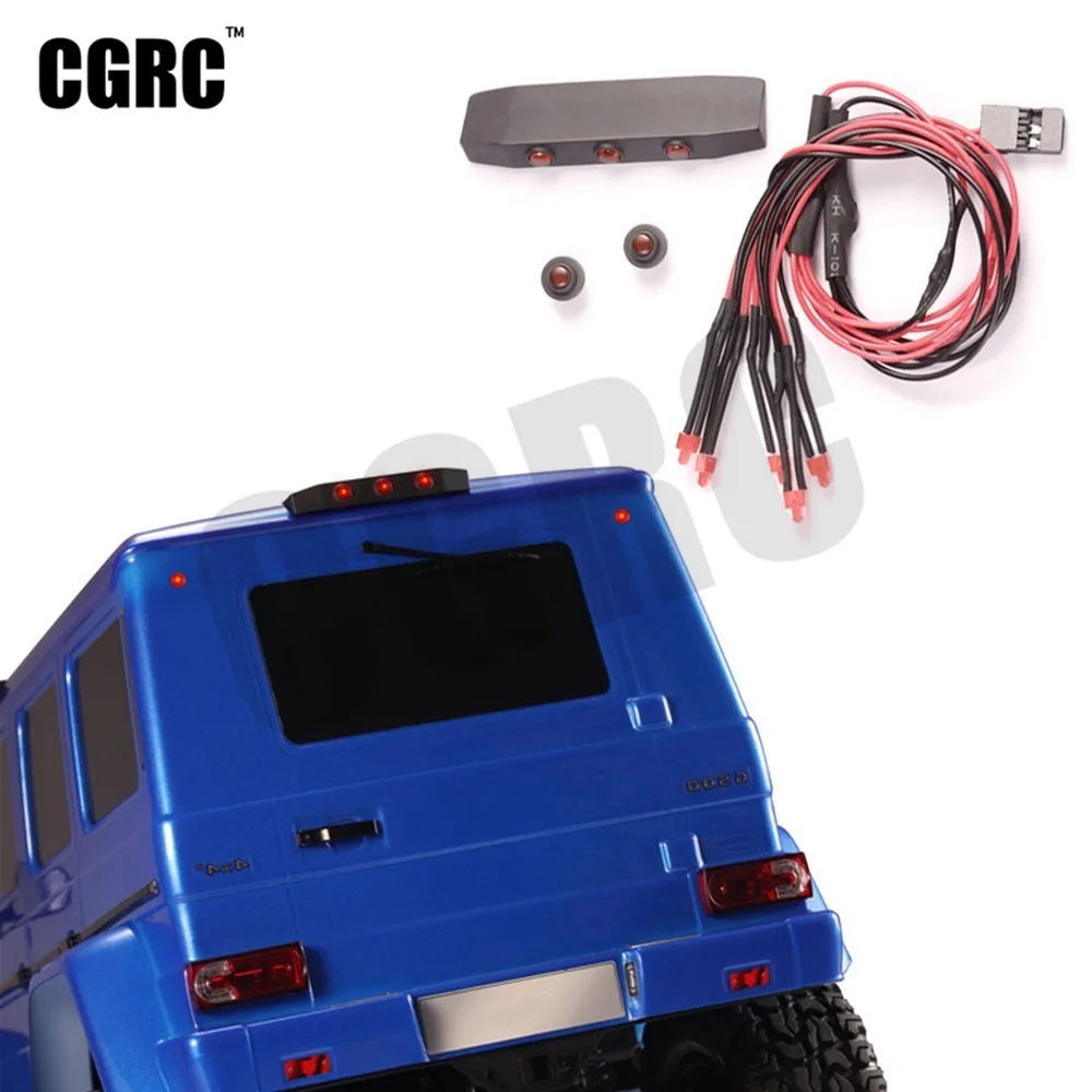 

LED Taillight High Position Brake Light For 1/10 RC Crawler Car TRX4 G500
