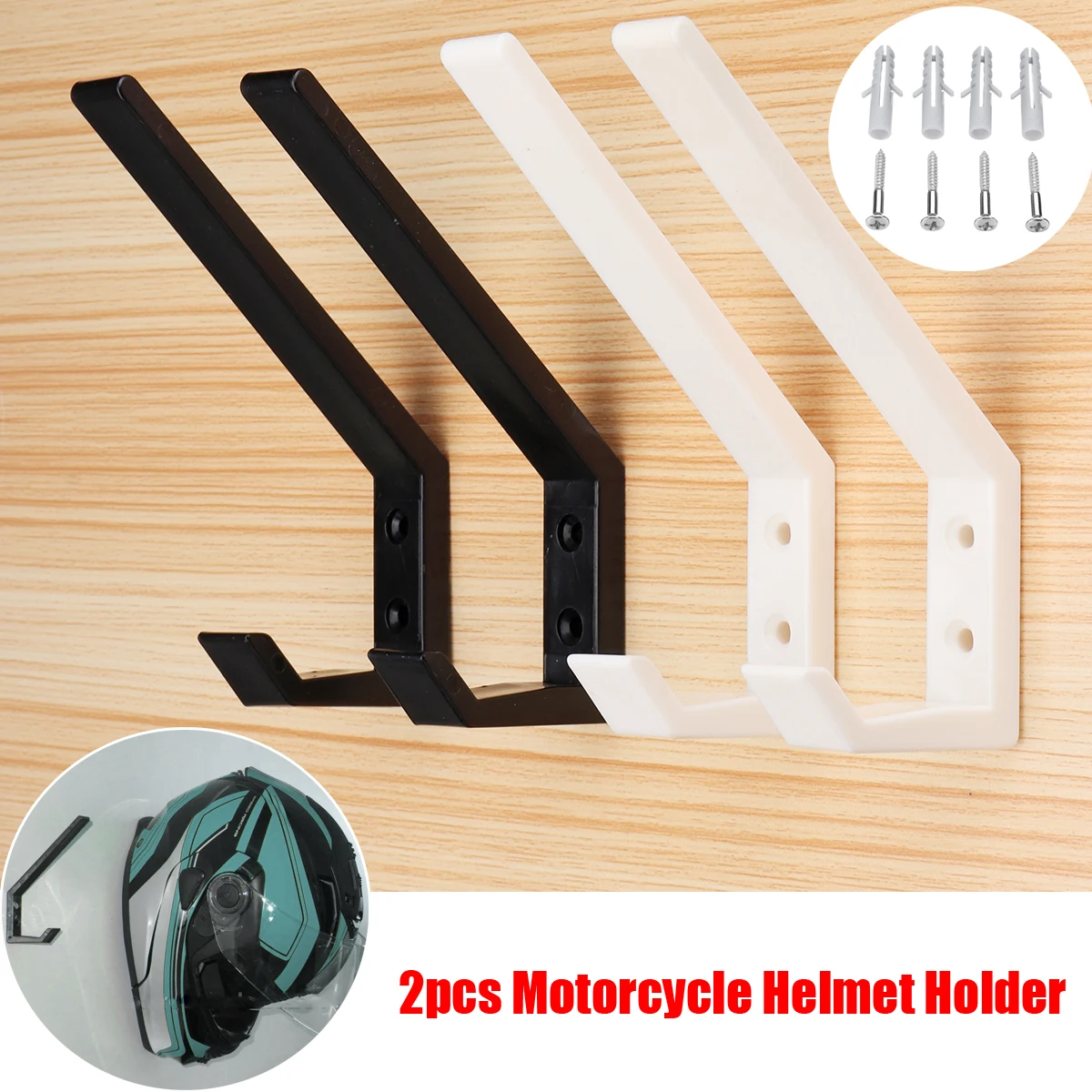 

2Pcs Multipurpose Hook Clothes Jacket Helmet Bags keys Holder Hook for Kitchen Door Cabinet Home Storage Wall Mount Hanger