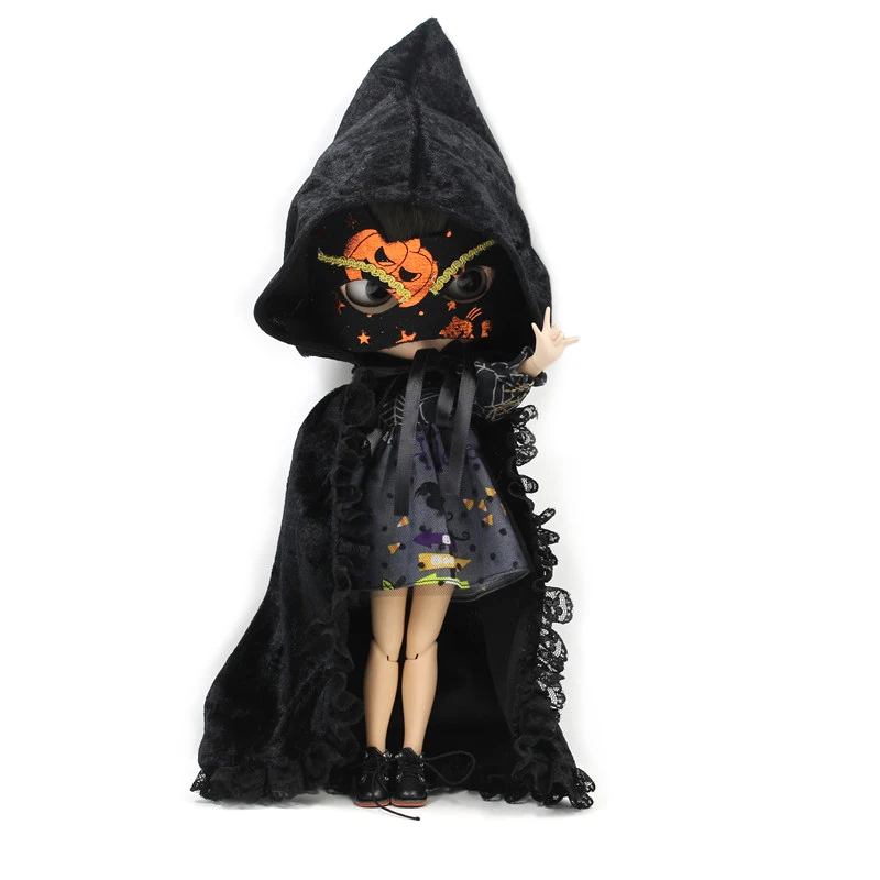 Blyth Кукла Одежда Хэллоуин плащ подходит для AZONE Dal Blyth кукла licca аксессуары