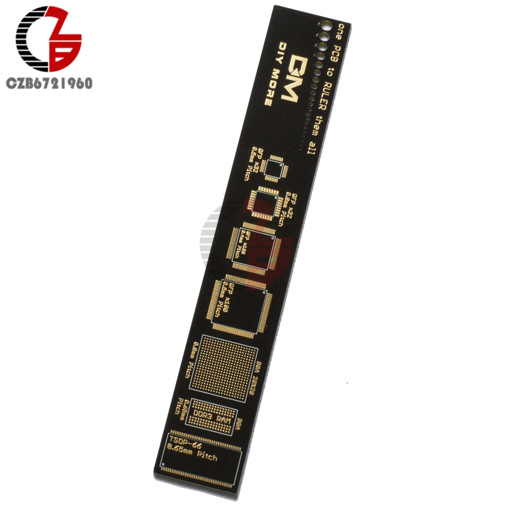

15cm PCB Reference Ruler v2 - 6" PCB Packaging Units for Arduino Electronic Engineers