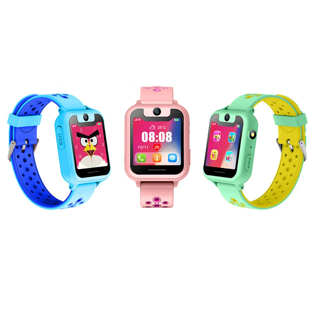  144 ''Smart Watch LBS mit GPS GSM Locator Touchscreen Tracker SOS LED Taschenlampe für Kinder gebur