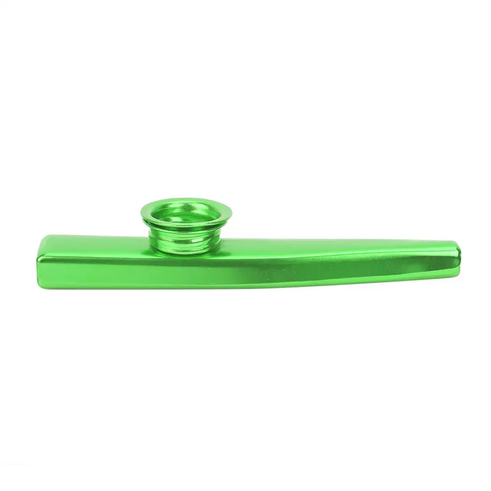 1 шт. kazoo с 5 диафрагма для флейты из алюминиевого сплава Мини Портативный kazoo легкий портативный для начинающих флейта - Цвет: Green
