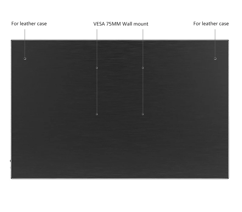 Аккумулятор встроенный 15,6 дюймов HDMI Портативный HDR сенсорный монитор для Ns PS4 xbox переключатель тип-c сенсорный экран с динамиком настенное крепление