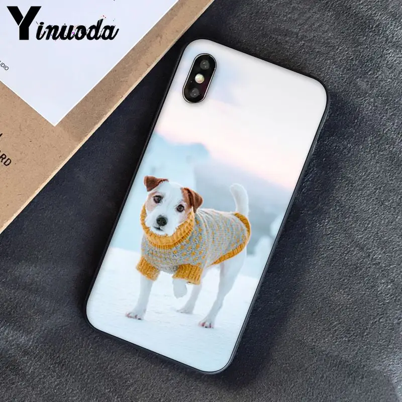 Yinuoda Джек Рассел терьер собака чехол для телефона iphone SE 2020 8 7 6 6S 6plus X XS MAX 5 5S XR 10