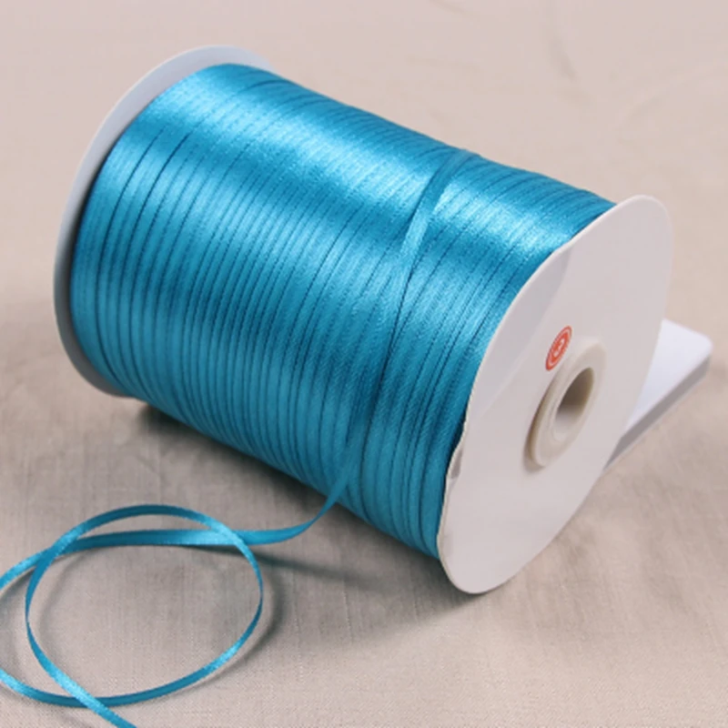 

1/8" 3mm Satin Ribbon for packing and bow & Garment Accessories 20y/lot 47