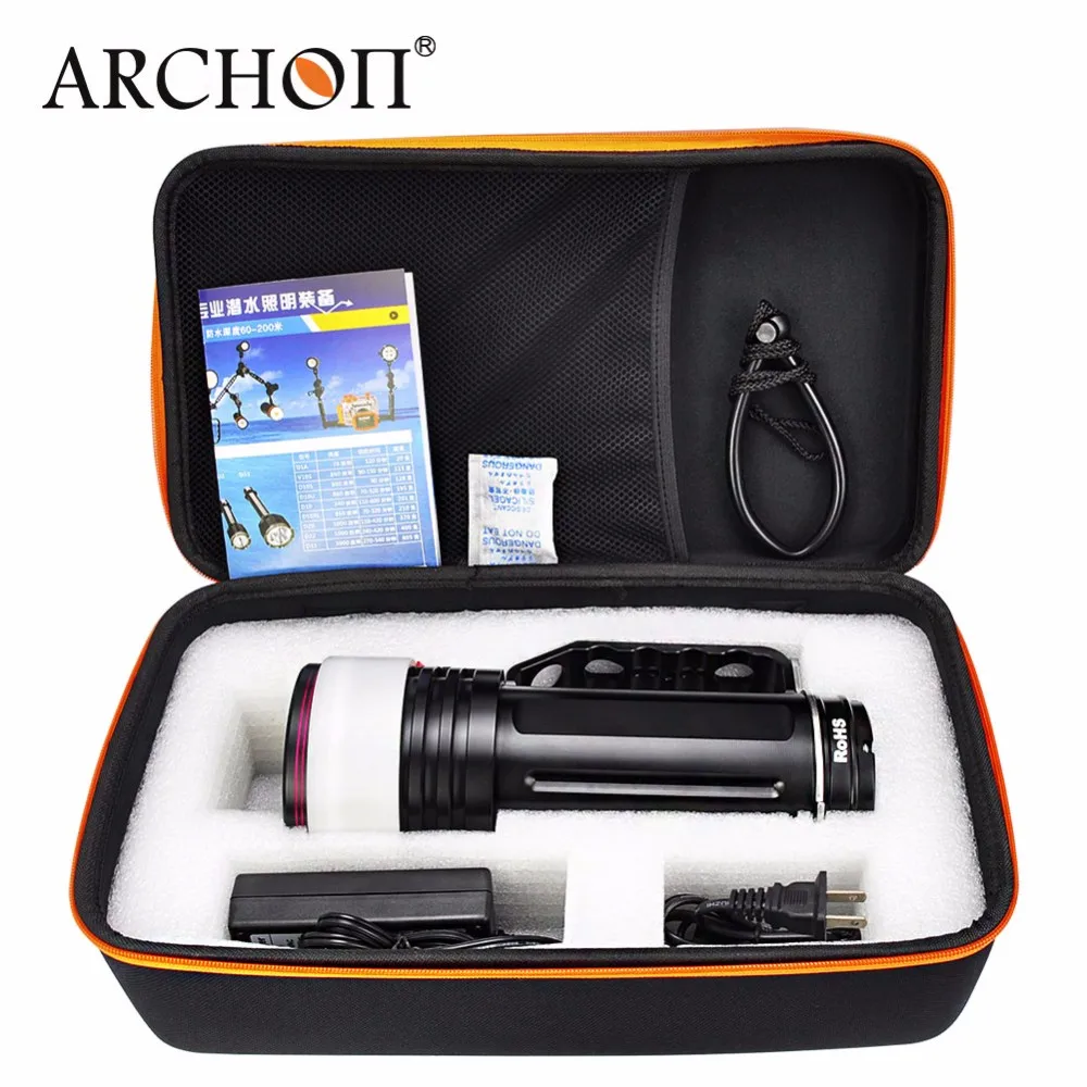 diving flashlight archon