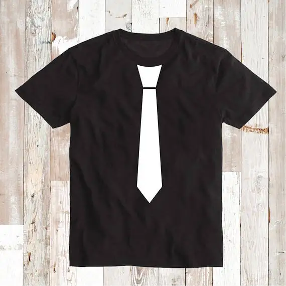 Tie Shirt T-Shirt Tee Wedding Tie Formal Shirt Boys Bow Tie Tees Baby Clothes Costume Gift Shirts Kids and Adults Boys Birthday Gifts, cc82
