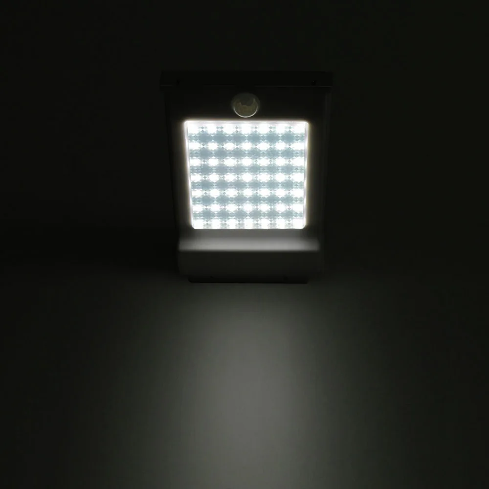 

LED Solar Power Lamp Supports Body Sensor / Light Control / Slightly Bright Function Modern Simple Waterproof Outdoor Wall Light