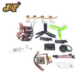 

JMT GPS APM2.8 Flight Control EMAX 20A ESC 1400KV Brushless Motor 7045 Propeller for 4-axle DIY GPS Mini Drone