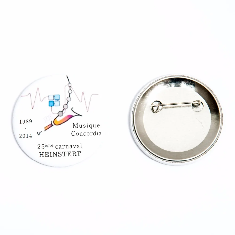 Customized Promotion Tin Badge Gift cheap custom own LOGO badges with pin | Дом и сад