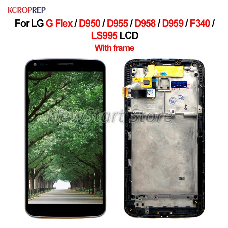 

For LG G Flex D950 D955 D958 D959 F340 LS995 LCD Display Touch Screen Digitizer Assembly Replacement Accessory For LG G Flex lcd