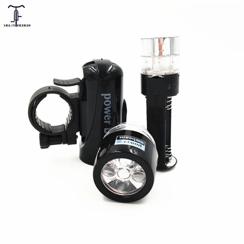 

Hot Selling 5 LED Power Beam Front Light Bicycle Lights MTB Lamp Safety Headlight Cycling Accessories Flashlight for Bicycles