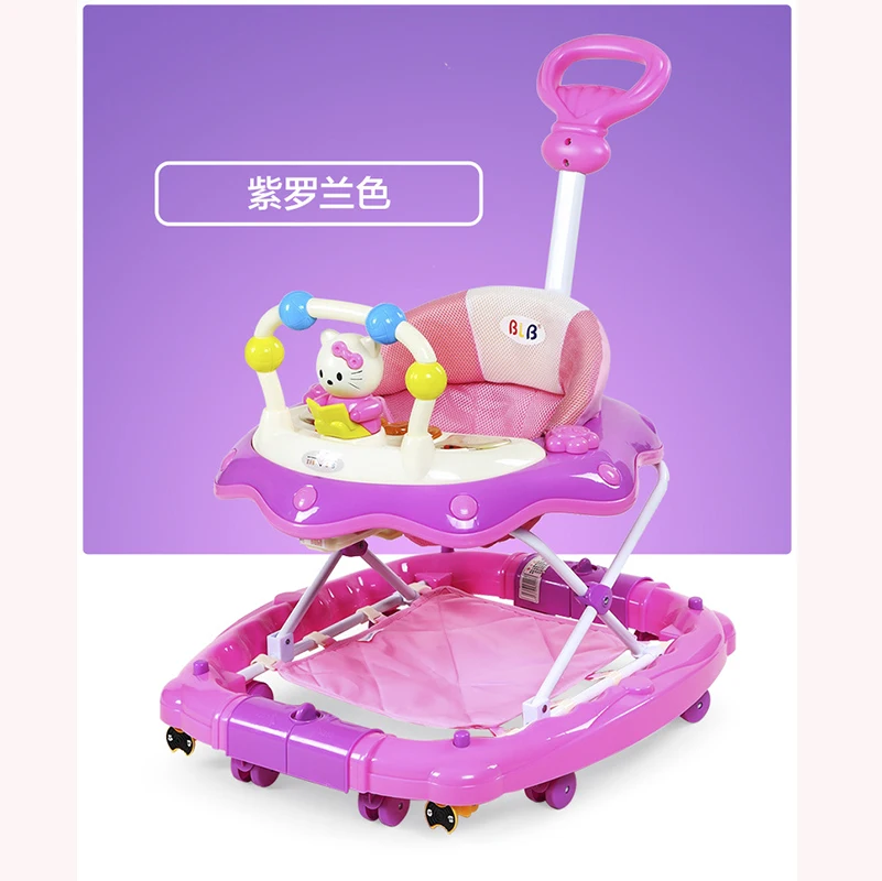 

Foldable baby walker with music multi-function can shake the child baby cute walker 7-18 months
