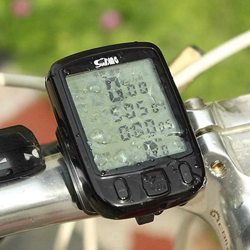 Multifunction Bicycle Computer SD 563B Waterproof LCD Display Cycling Bike Odometer Speedometer with Green Backlight Hot sale Multifunction Bicycle Computer SD 563B Waterproof LCD Display Cycling Bike Odometer Speedometer with Green Backlight Hot sale