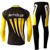 Phtxolue Autumn Winter Thermal Fleece Cycling Clothing Long Sets Bike Clothing Spring Summer Bicycle Cycling Jerseys Sets QY071 ► Photo 3/6