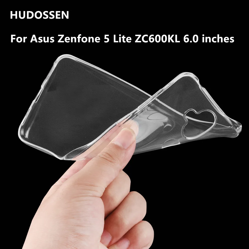 

Ultra Thin Soft Silicone Case For Asus Zenfone 5 Lite ZC600KL 6.0'' 5Q (ZC600KL) ZC 600 KL Phone Transparent Silicona Back Cover