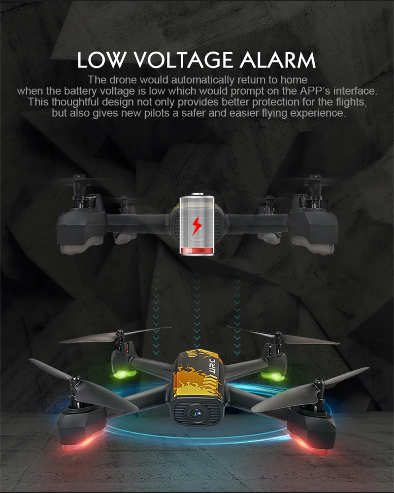 Профессиональный Летающий Квадрокоптер H55WH, Wi-Fi, в реальном времени, UAV, высота полета, Радиоуправляемый Дрон, gps 150 м, большой радиус действия, Дрон с камерой 720P HD